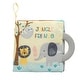preview thumbnail 3 of 8, Lambs & Ivy Jungle Friends Developmental Soft Book & Elephant Plush Toy Gift Set - Multicolor