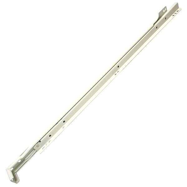 22 in. Bottom Mount V-Notch Epoxy Euro Self-Close Drawer Slide Set 22 in. Bottom Mount V-Notch Epoxy Euro Self-Close Drawer Slide Set