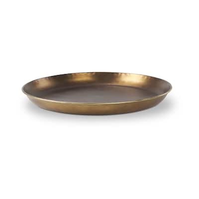 Eagan Gold Aluminium Tray (Large)