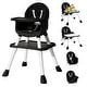 preview thumbnail 8 of 17, 6 in 1 Baby High Chair, Convertible Highchair for Babies and Toddlers Black