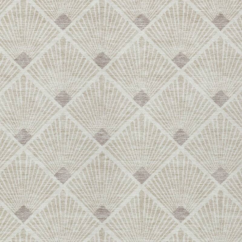 HomeRoots Geometric Transitional Rectangle Outdoor Rug