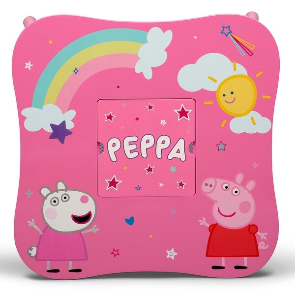 Peppa Pig Table and Chair Set with Storage by Delta Children - On