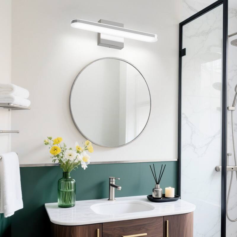 Modern LED Vanity Light Bar Dimmable 8W Wall Fixture 6000K