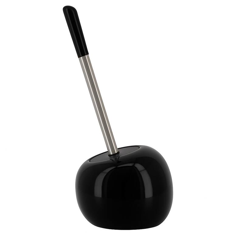 PISE Freestanding Toilet Brush and Holder Set - 15"H x 6"L x 6" W