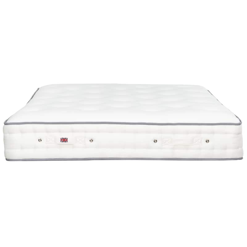 Handmade Bed Classic 13 in. Pocket Spring with Wool Hybrid Mattress