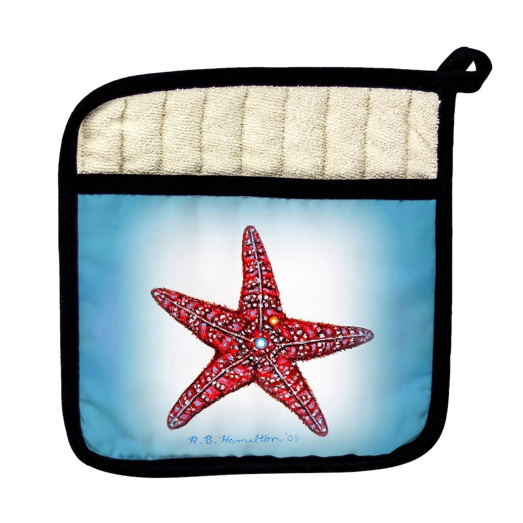 Dick's Starfish Pot Holder - 9x9