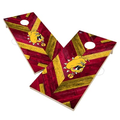 Ferris State University Bulldogs Cornhole Board Set