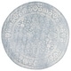 preview thumbnail 104 of 208, SAFAVIEH Adirondack Dakota Rustic Shabby Chic Distressed Rug 6' Round - Slate/Ivory - Round