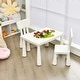 preview thumbnail 8 of 35, Gymax Kids Table & 2 Chairs Set Toddler Activity Play Dining Study - See Details