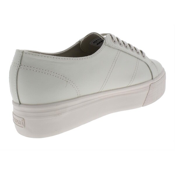 superga leather loafers