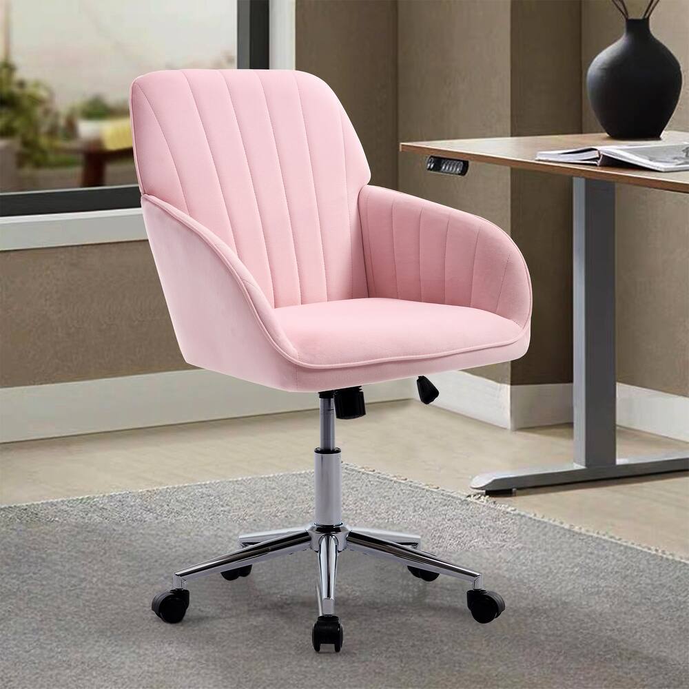 Adjustable Office Chair, Home Bedroom, Ergonomic Swivel Chair, Backrest Seat, Comfortable for Long Sitting