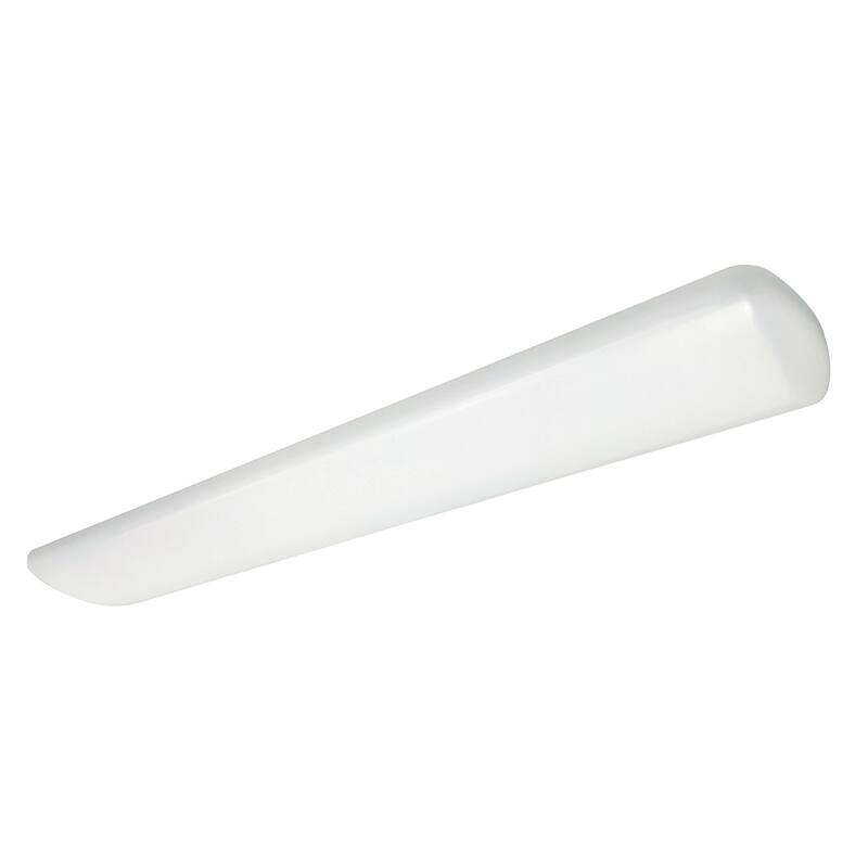 Cloud 50" LED Linear Flush Mount Light - 5000 Lumens - 49.75"L x 3.25"Ext x 9.38"W x 3.25"H - 49.75"L x 3.25"Ext x 9.38"W x 3.25"H - White
