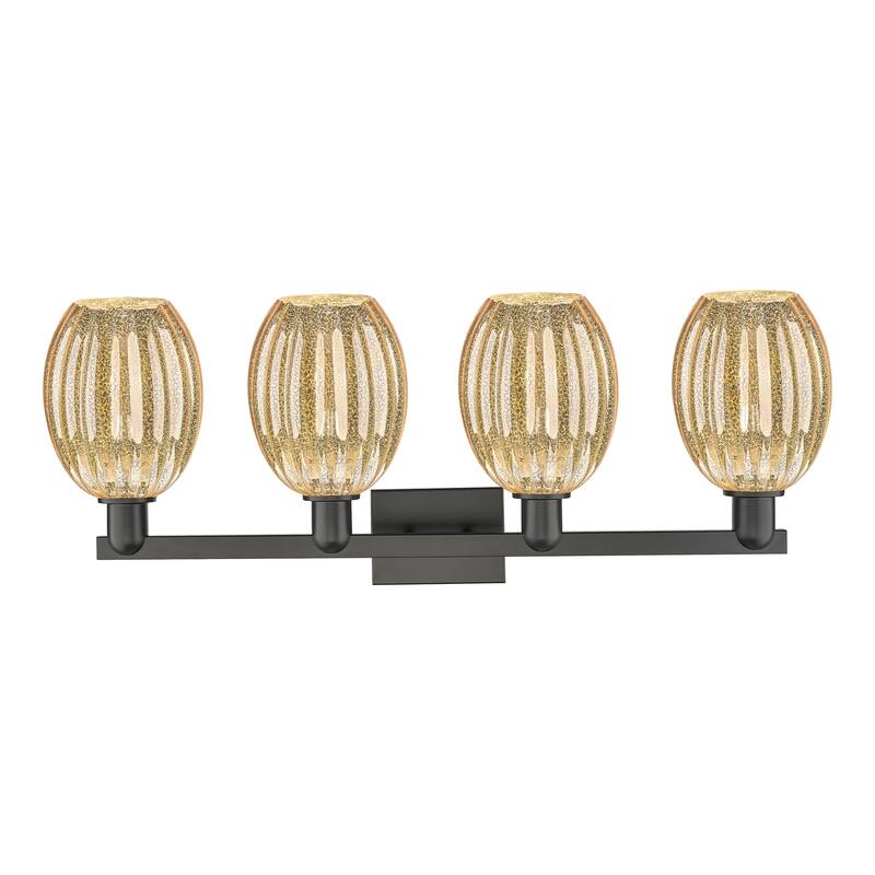 Innovations Lighting Downtown Urban - Preston - 4 Light 36" Bell Shade Bath Vanity Light