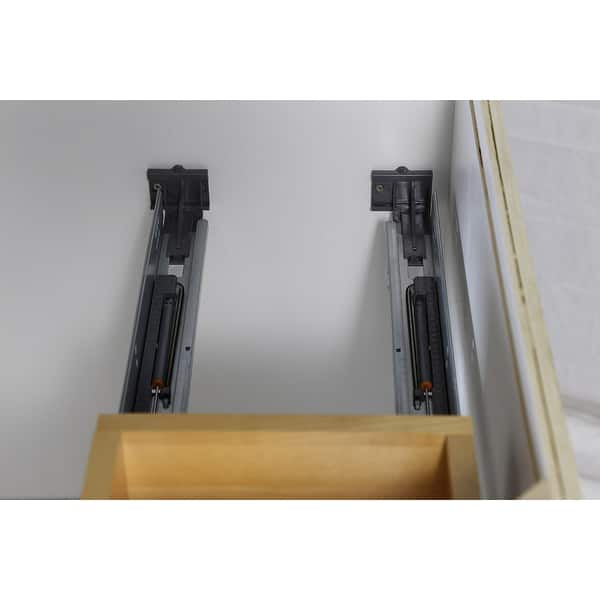 Design House 915686 Soft Close 21-Inch Undermount Drawer Glides for ... - Soft-Close Drawer Glides For Garage Cabinets