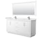 Option White, Nickel Trim, White Quartz Top