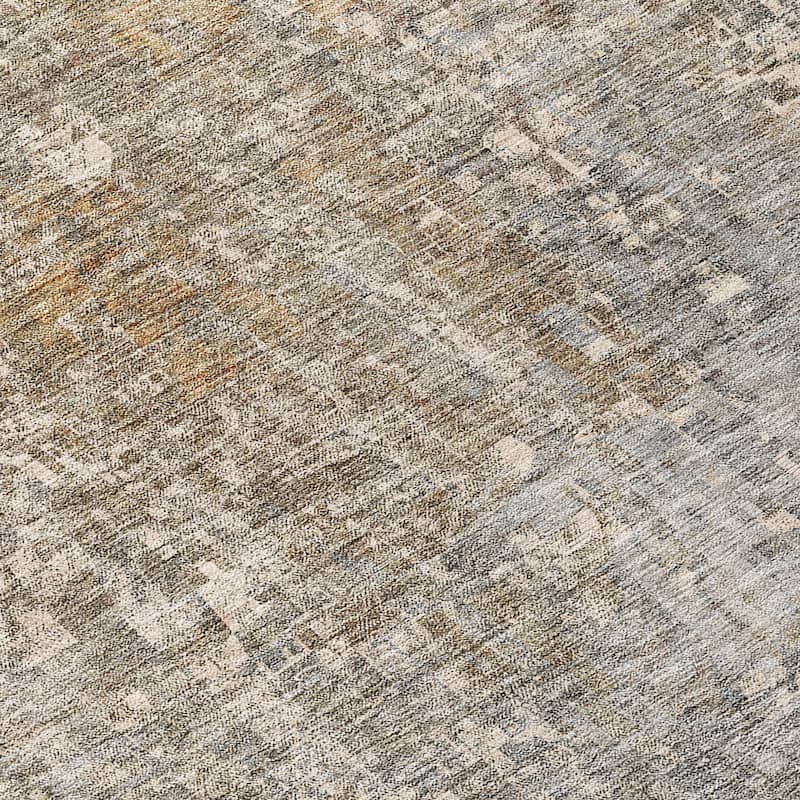 Machine Washable Indoor/ Outdoor Chantille Modern Ombre Rug