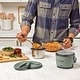 preview thumbnail 4 of 17, Crockpot 20-oz Lunch Crock Food Warmer Heated Lunch Box Moonshine Green