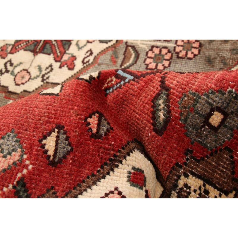 ECARPETGALLERY Hand-knotted Konya Anatolian Red Wool Rug - 4'9 x 9'7