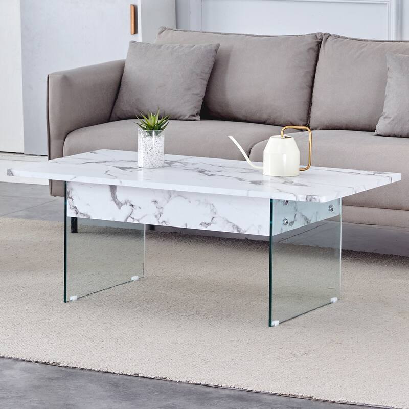 Modern Multifunctional Lift Coffee Table with Storage Space, Non-slip Feet and Lift Top, for Living Room