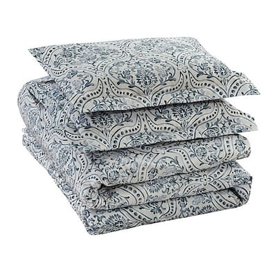 Bibb 1800 Series 3 pc Duvet Cover Set