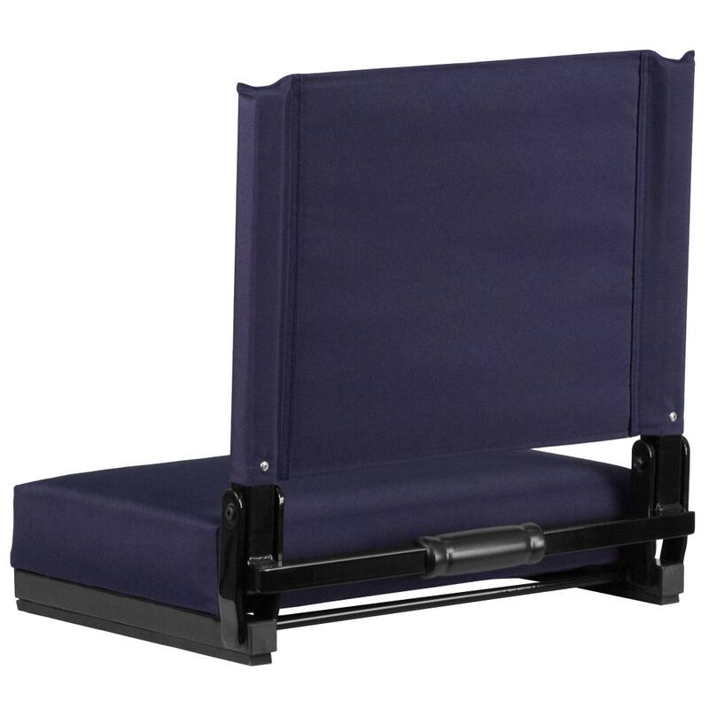 Ultra-Padded Stadium Chair - 18"W x 14"D x 18"H - 18"W x 14"D x 18"H