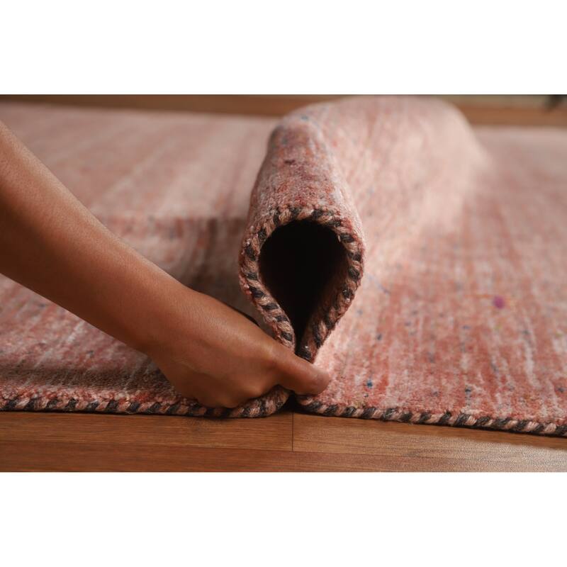 Hand Knotted Oriental 100% Wool Carpet Tribal Animal Pictorial Oranges & Rust Gabbeh Area Rug - 11' 3'' X 9' 0''