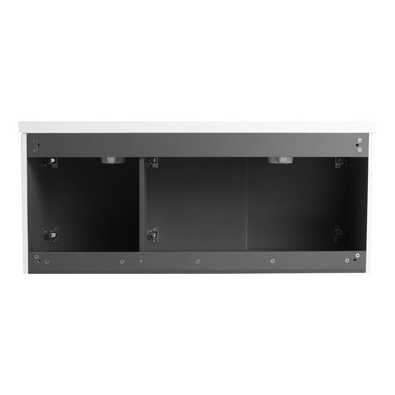Wall Mounted Bathroom Vanity with Resin Sink