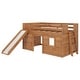 preview thumbnail 29 of 32, Max and Lily Farmhouse Twin Low Loft with Slide