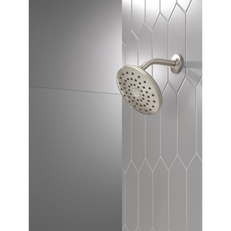 Delta 52101-25 PivotPro 2.5 GPM Single Function Raincan Shower Head - Lumicoat Stainless