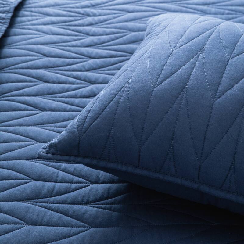 Cotton Reversible 3 Piece Quilt Set