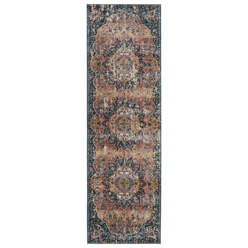 Akela Indoor/ Outdoor Medallion Area Rug