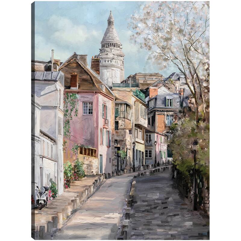 Cathedral View By Studio Arts Canvas Art Print