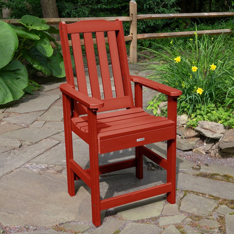 Lehigh Eco-friendly Counter Height Outdoor Dining Armchair