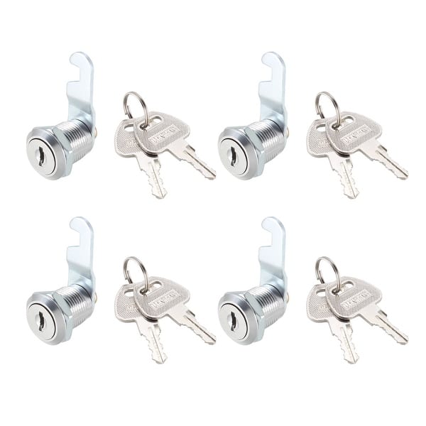 Cam Locks 20mm Cylinder Length for Max 1/2inch Thick Panel 4Pcs 20mm