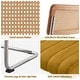 preview thumbnail 3 of 15, Velvet Upholstered Rattan Counter/Bar Stools, Set of 2/3