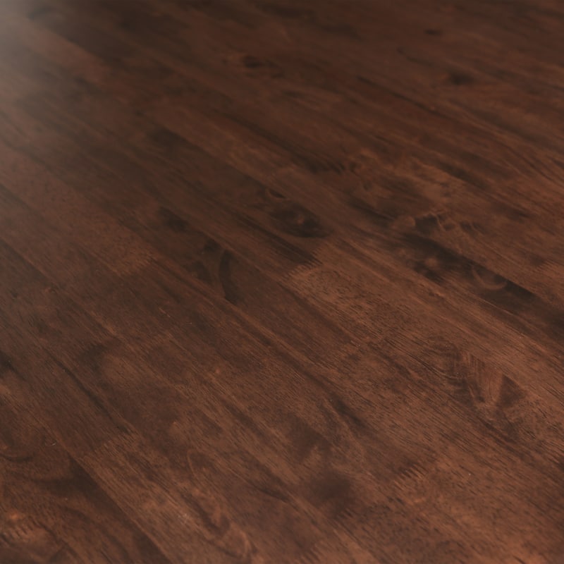 Furniture of America Abigail XI Mid-Century Modern 5-Piece Walnut Solid Wood Dining Set