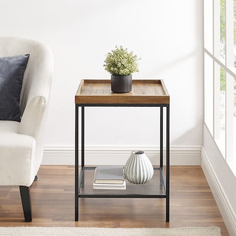 Middlebrook Edelman Industrial Tray Top Side Table