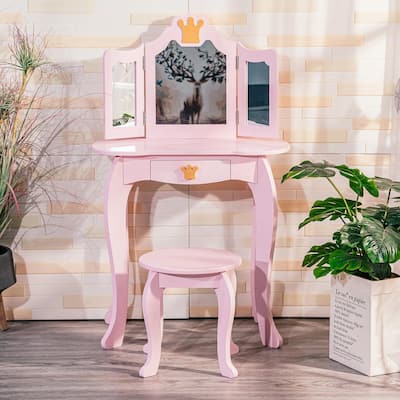 2-in-1 Princess Vanity Set