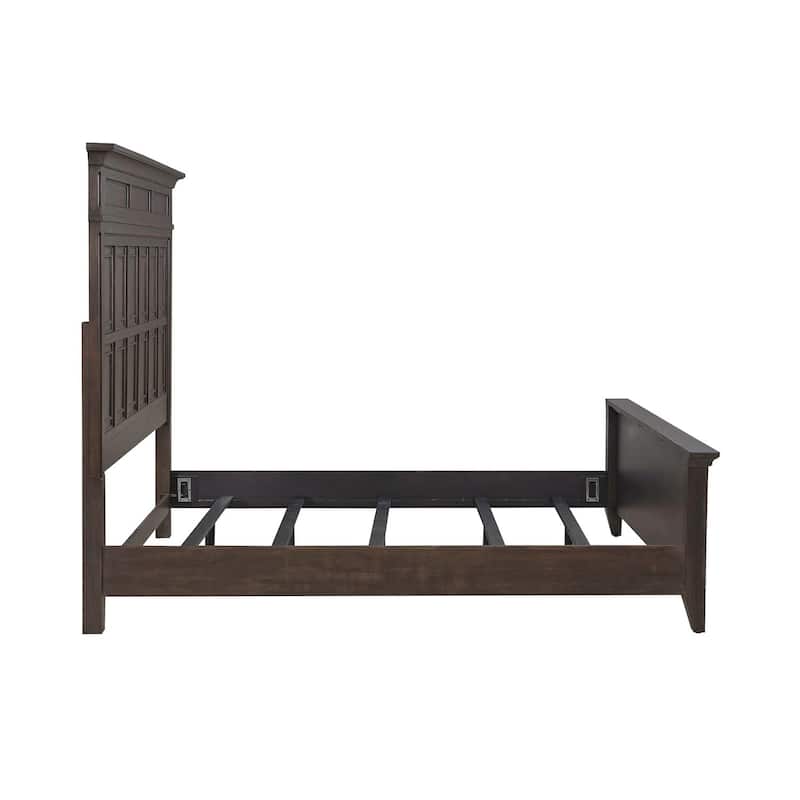 Liberty Furniture Paradise Valley King Panel Bed, Dresser & Mirror, Chest, Night Stand