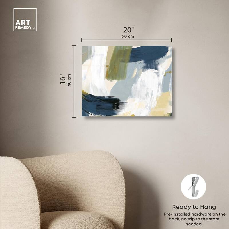 Moss Layers II Acrylic by Art Remedy, Ready to Hang