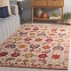 preview thumbnail 1 of 10, SAFAVIEH Handmade Aspen Miloranka BOHO Wool Rug 8' x 10' - Ivory/Rust - Rectangle