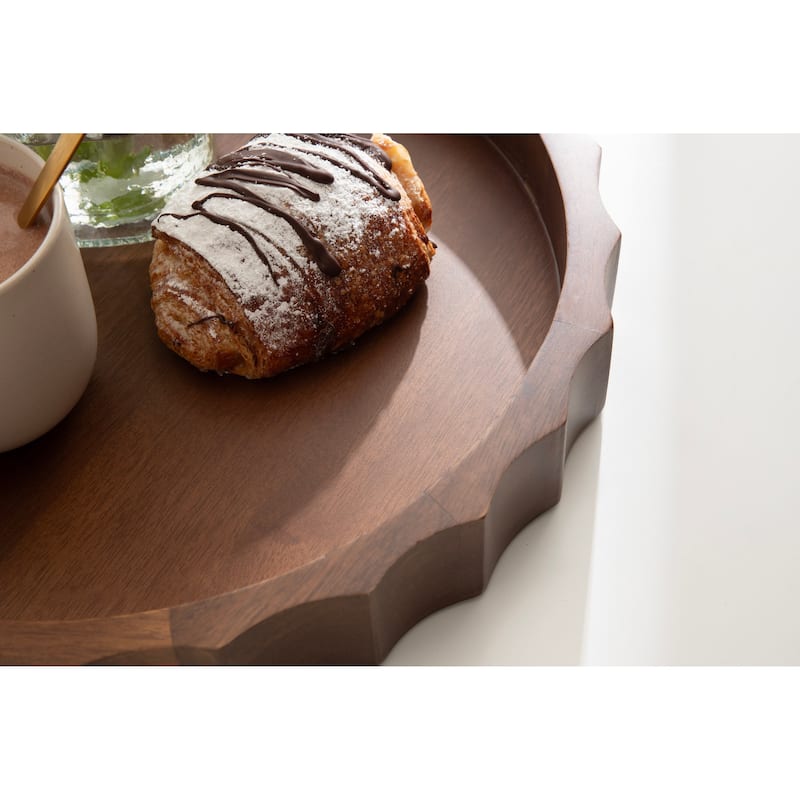Kate and Laurel Lissi Round Tray