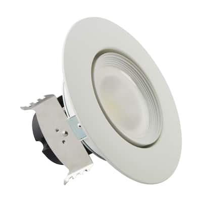 7 Watt LED Directional Retrofit Downlight Gimbaled 4 inch Adjustable Color Temperature 60 degree Beam Angle 120 Volts