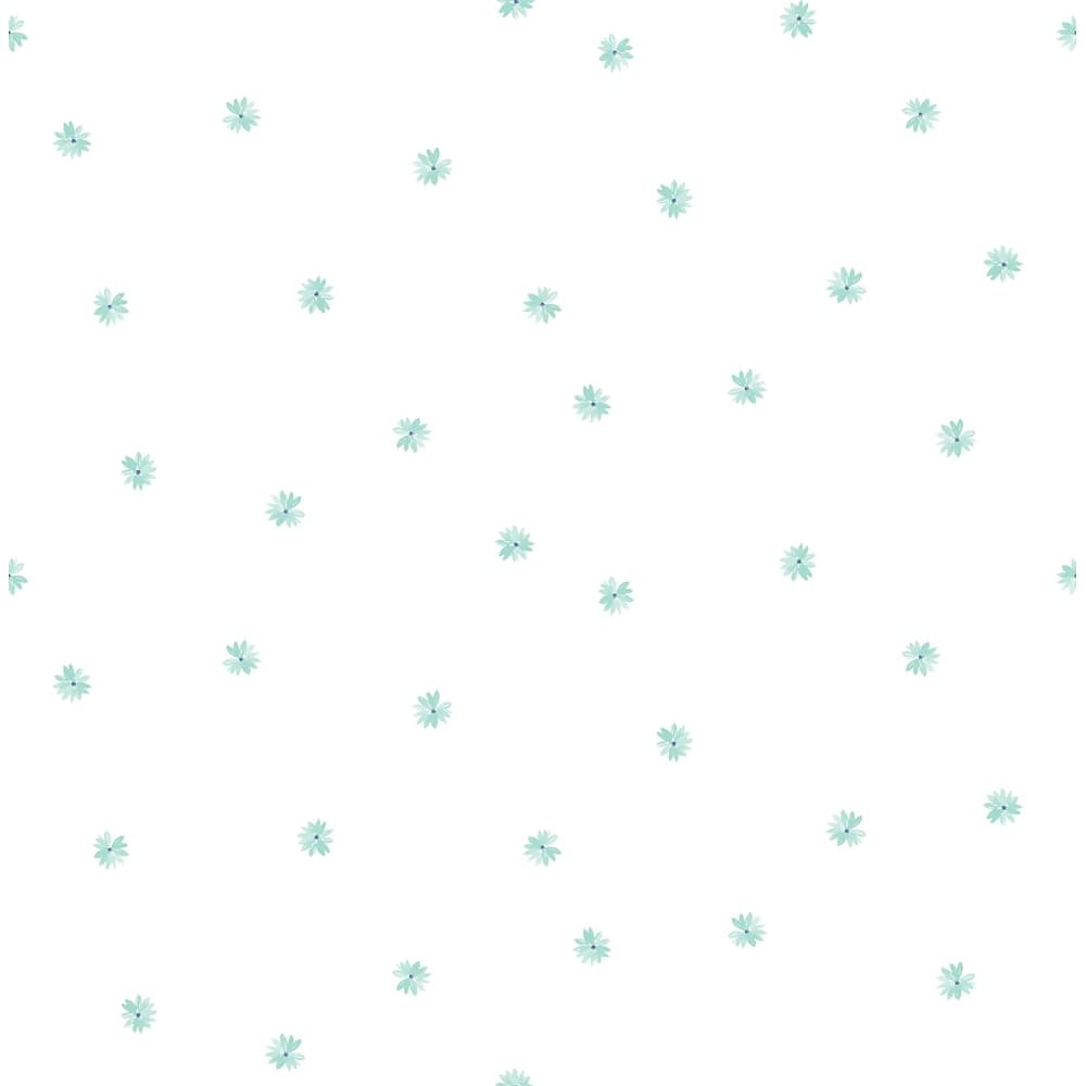 Seabrook Designs Day Dreamers Floral Unpasted Wallpaper