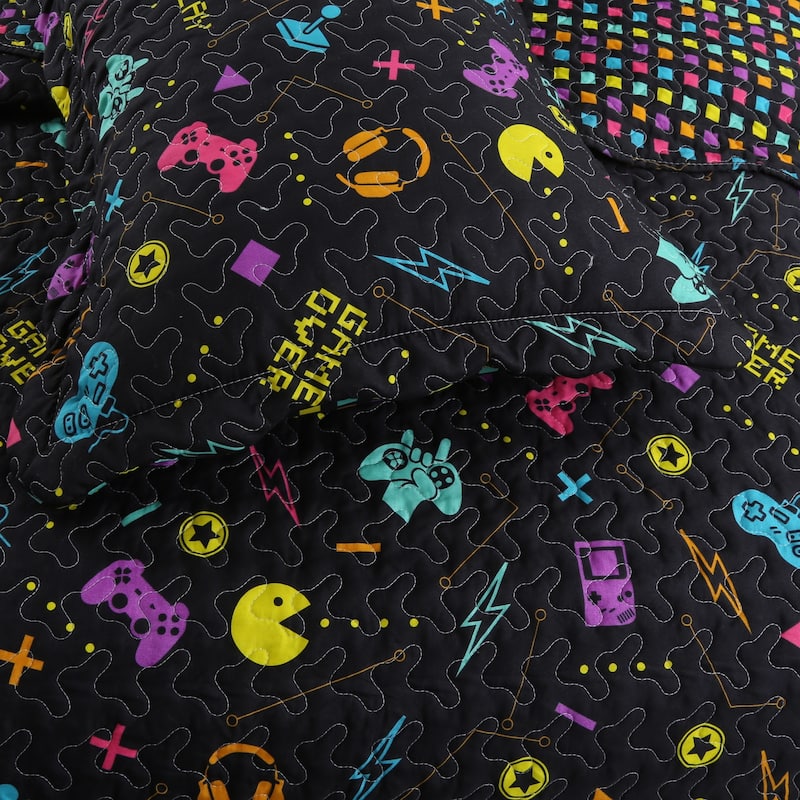 MarCielo Kids Quilt Set Bedspread Set For Children Girls Boys Coverlet