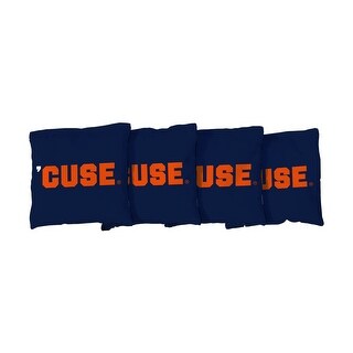 Syracuse Navy Cornhole Bags