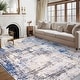 preview thumbnail 9 of 8, Abstract Impression Foldable Printed Area Rug 100% Polyester Washable Backing for Living Room
