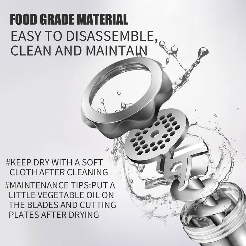 Meat Grinder & Sausage Stuffer, 570 Watt,Stainless Steel - 7.08*13.38
