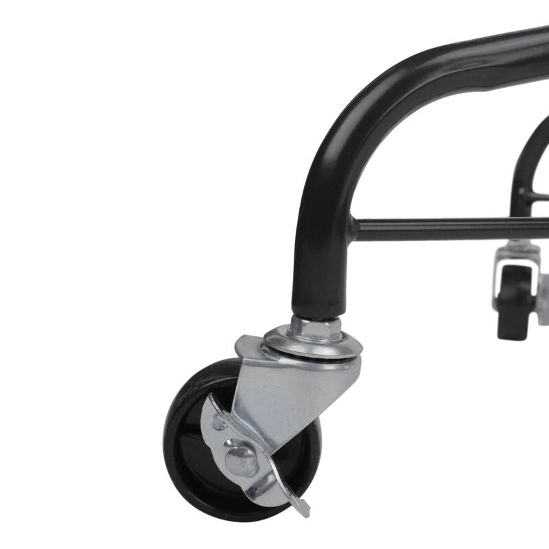 Black Rolling Artificial Christmas Tree Stand , 9'-12' Trees