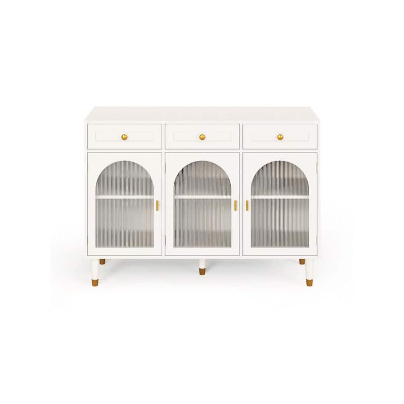 RoyalCraft RoyalCraft 47.2" Wide 3 Drawer Sideboard Buffet